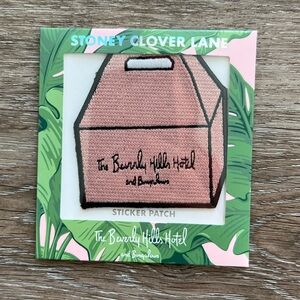 Classic Stoney Clover Lane x Beverly Hills Hotel Collab Take Out Patch